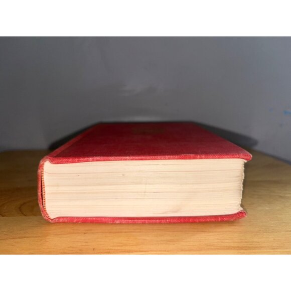 Van Loons Lives Hardcover Book 1942 Simon & Schuster Vintage Red Cloth Cover - Picture 2 of 15